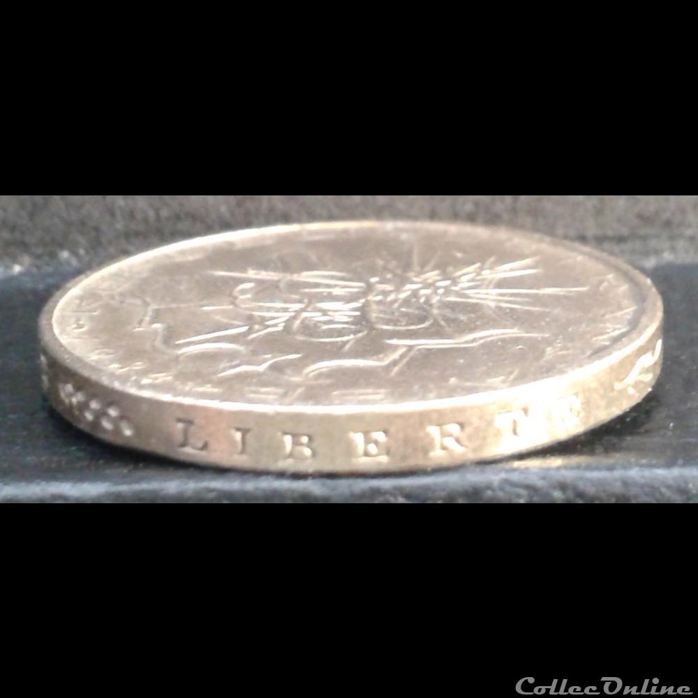 1984 - tranche A 3 monnaie france moderne 1984 tranche a