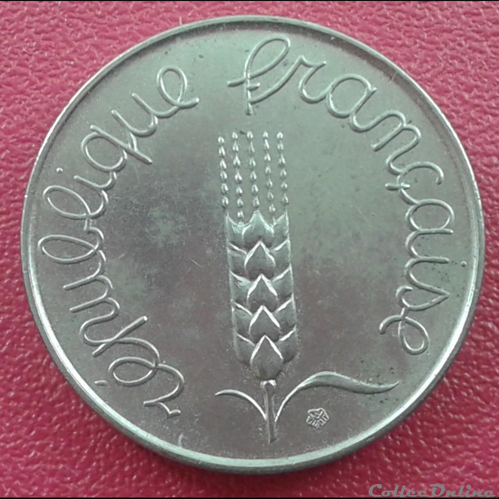 1964 - 5 centimes monnaies monde france 1964 5 centimes