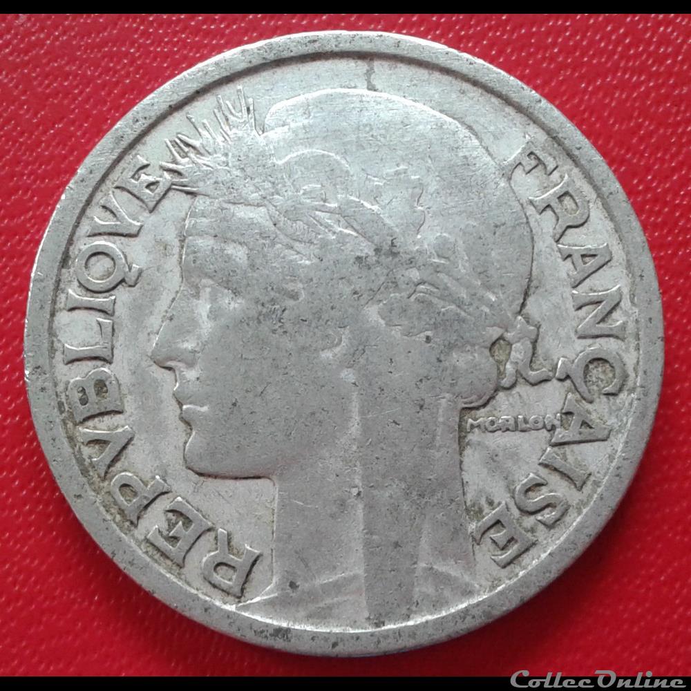 1941 - 2 francs monnaies monde france 1941 2 francs