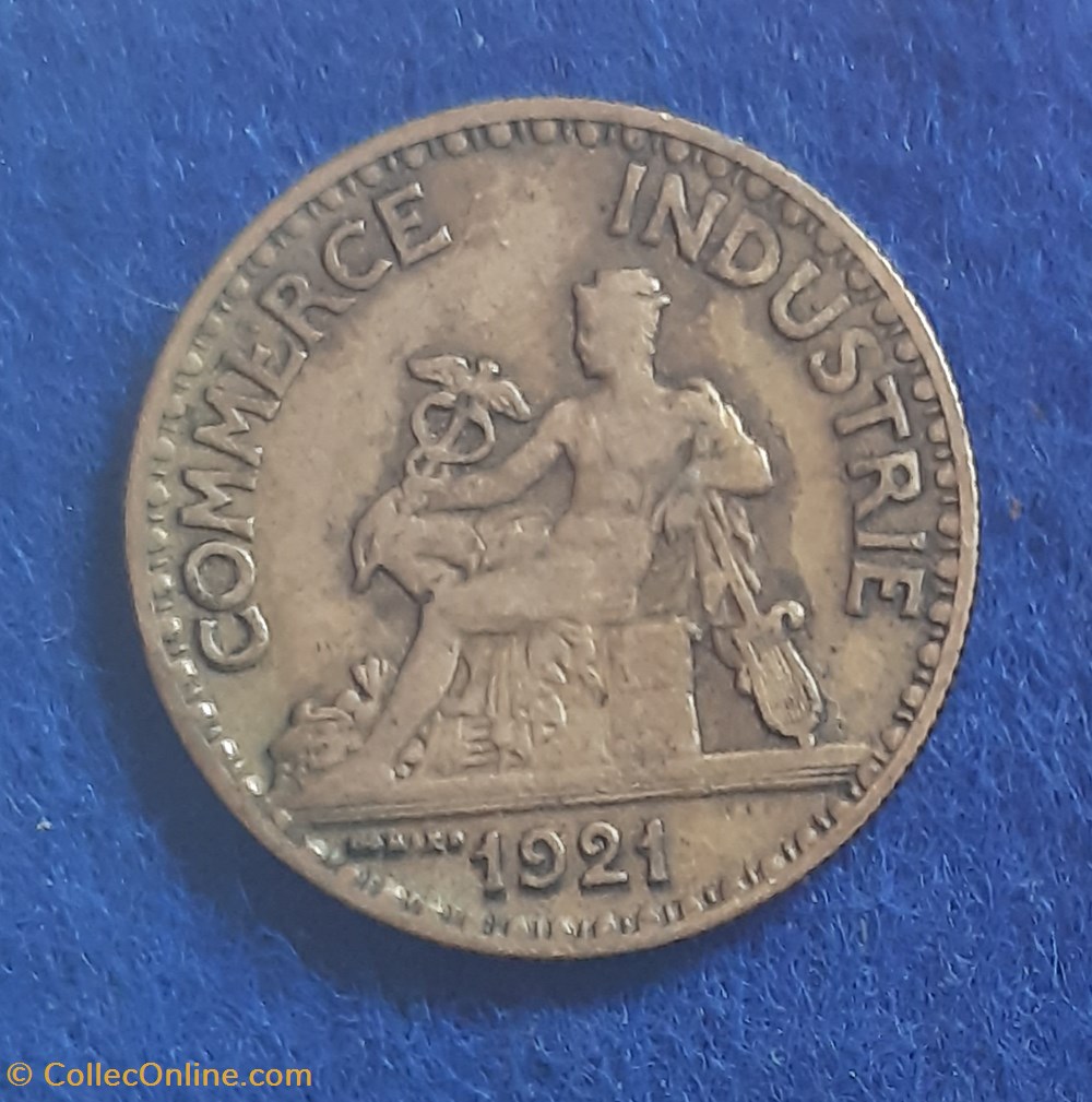 1921 - 50 centimes monnaies monde france 1921 50 centimes
