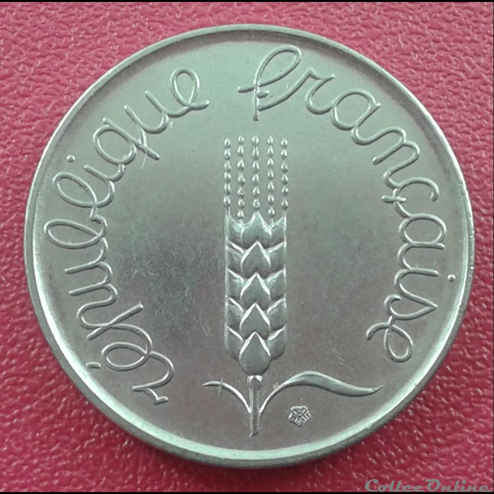 1962 - 5 centimes monnaies monde france 1962 5 centimes