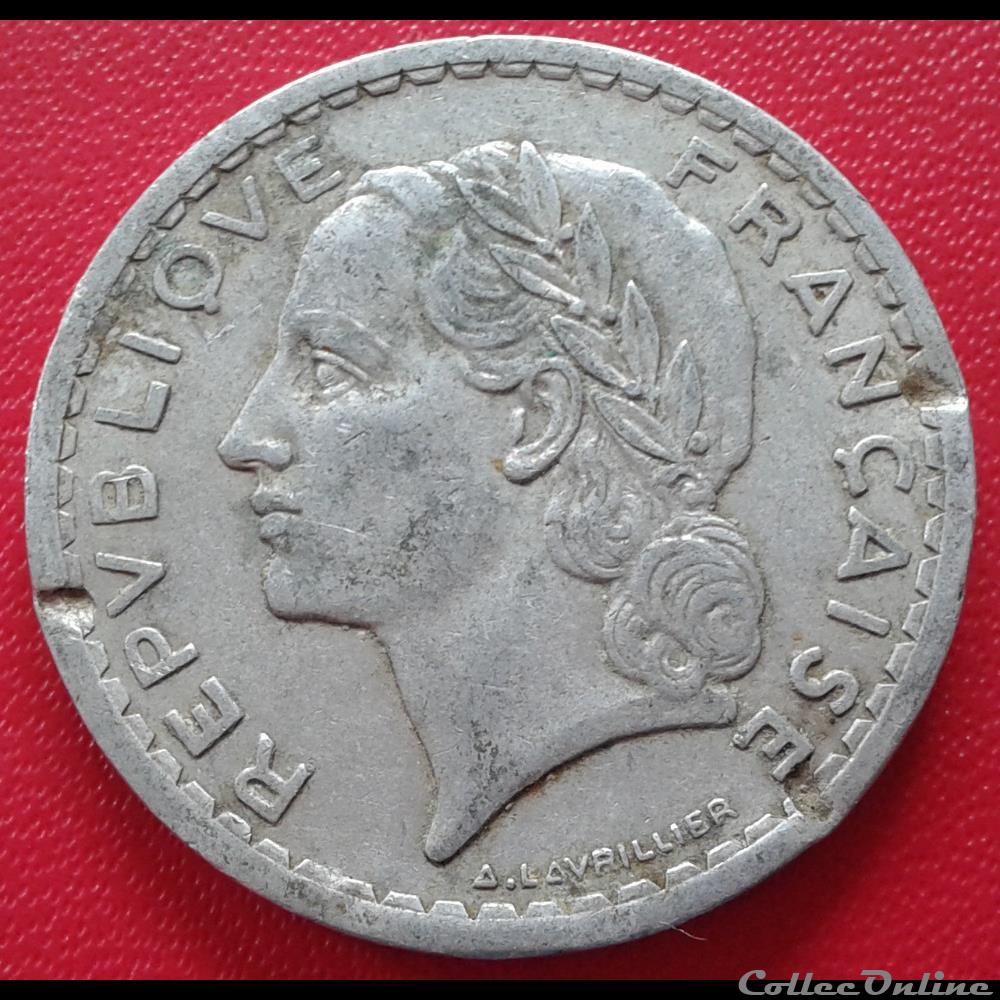 1945 B - 5 francs - ALU monnaies monde france 1945 b 5 francs alu