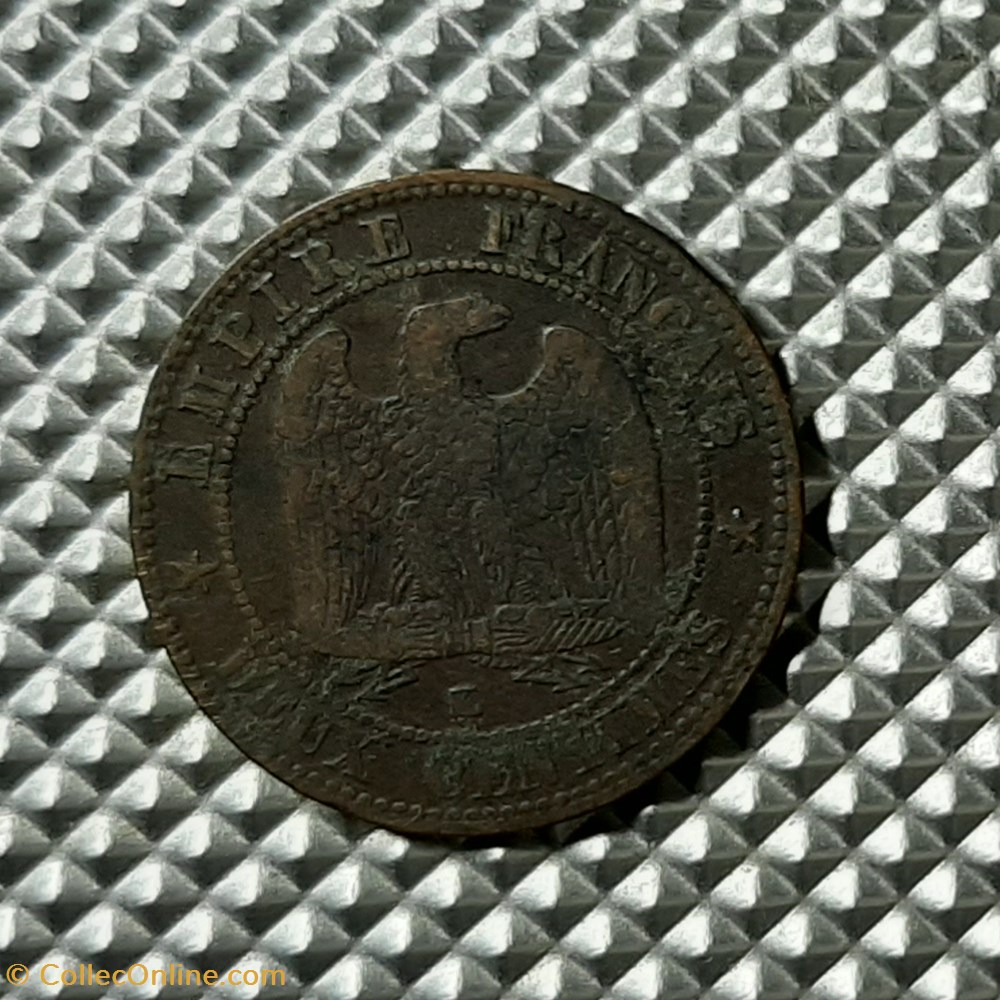 1861 K - 2 centimes - Buste définitif monnaie france a moderne 1861 k 2 centimes buste definitif
