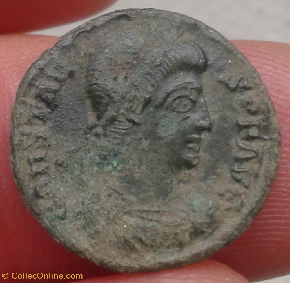 monnaies 306 364 les constantiniens constans centenionalis ou nummus