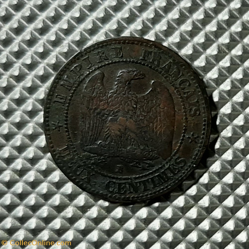 1853 B - 2 centimes monnaie france a moderne 1853 b 2 centimes
