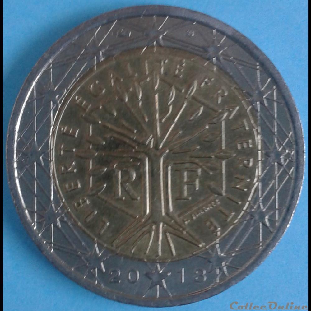 monnaie france 2013 2 euros