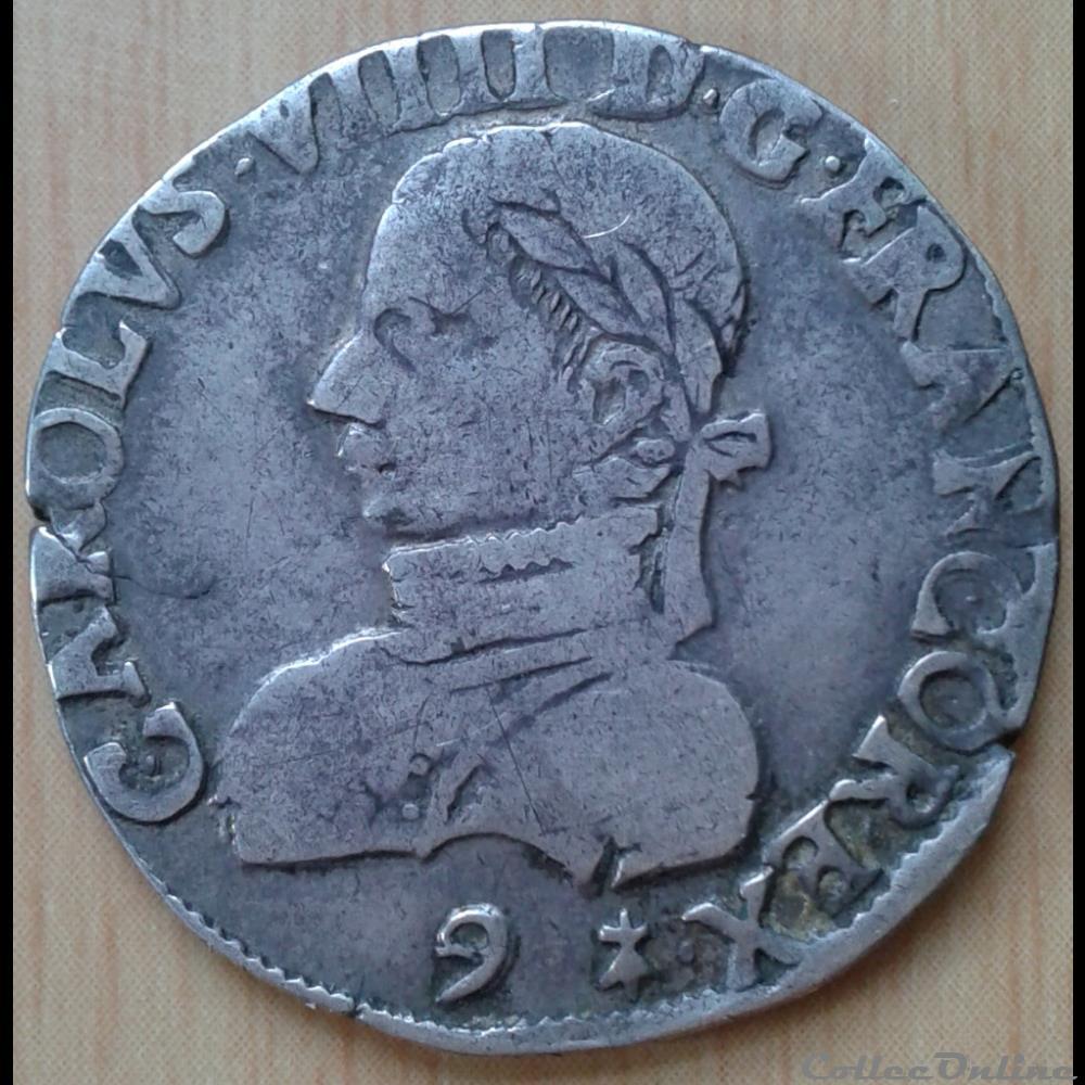 1575 - Teston - Henri III monnaies france a royales 1575 teston henri iii