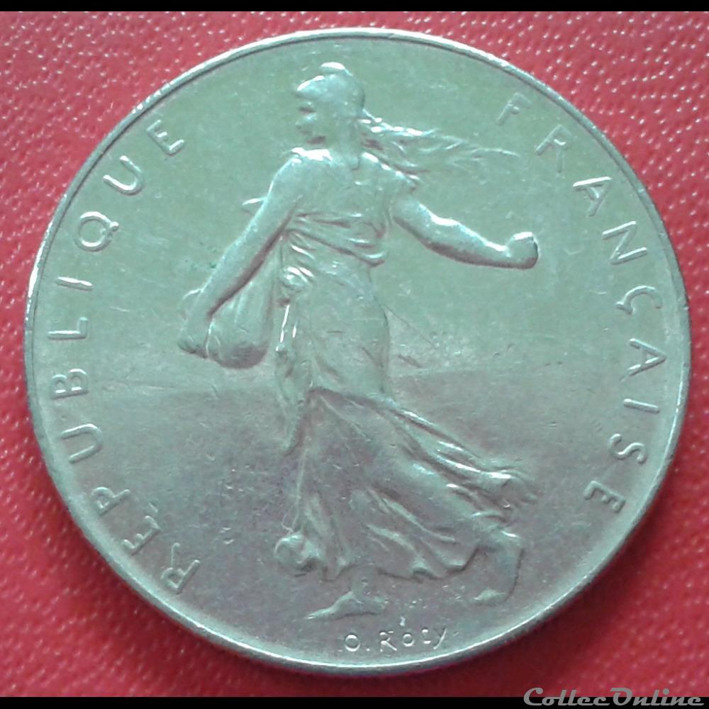 1999 - 1 franc monnaies france modernes 1999 1 franc