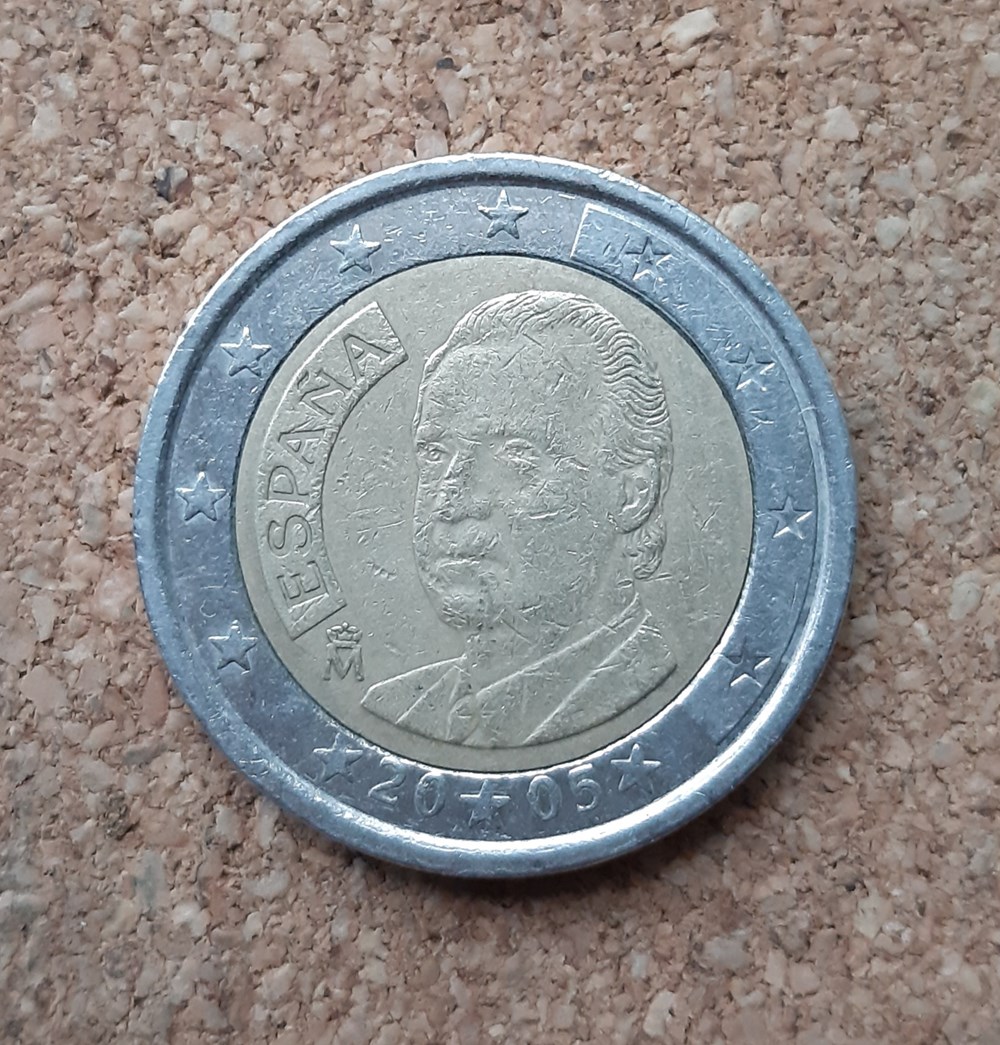monnaies espagne 2 euros 2005