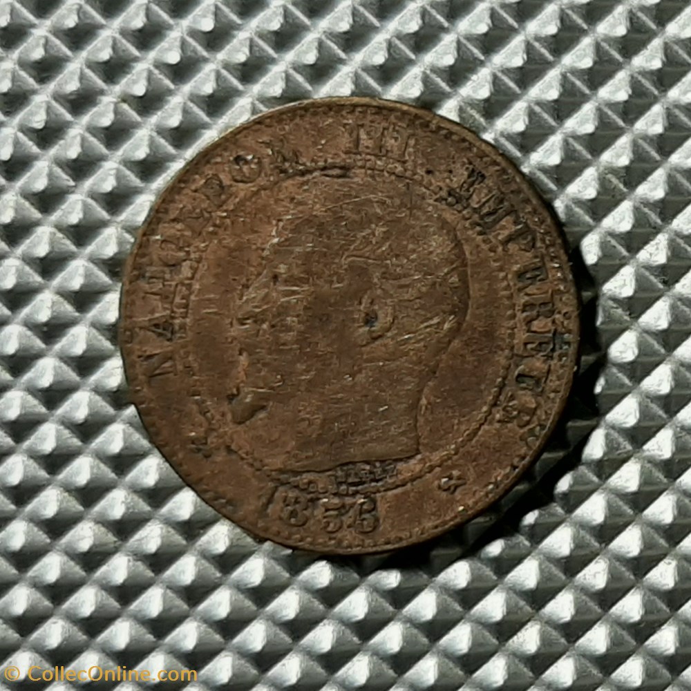 1856 B - 2 centimes monnaie france a moderne 1856 b 2 centimes