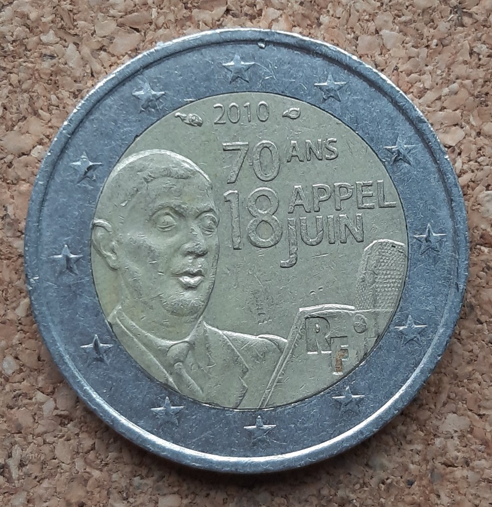 monnaies euros france 2010