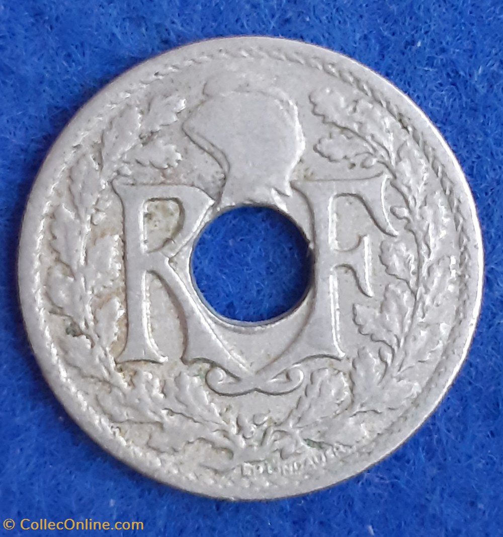 1924 Poissy - 5 centimes monnaies monde france 1924 poissy 5 centimes