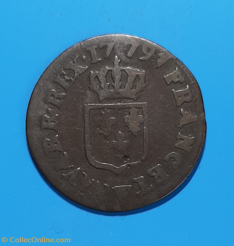 monnaie 1779 w liard a ecu