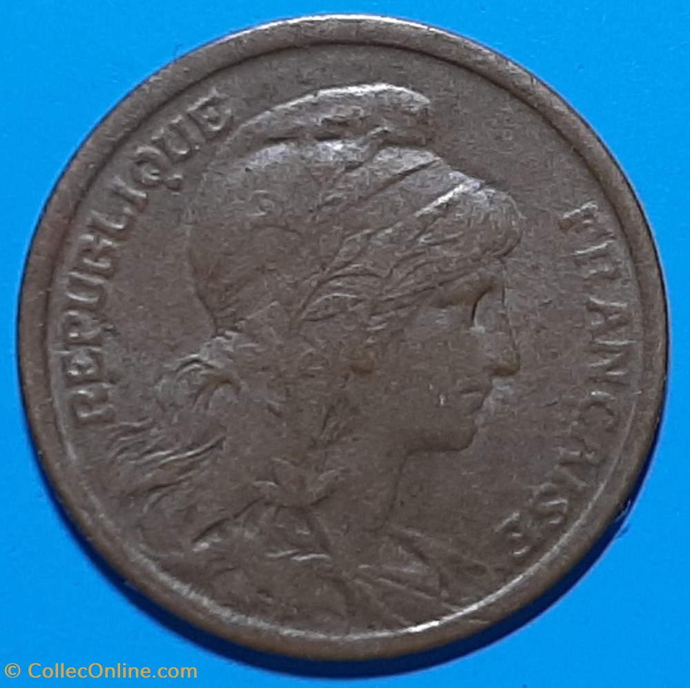 1920 -1 centime (3) monnaie france a moderne 1920 1 centime 3
