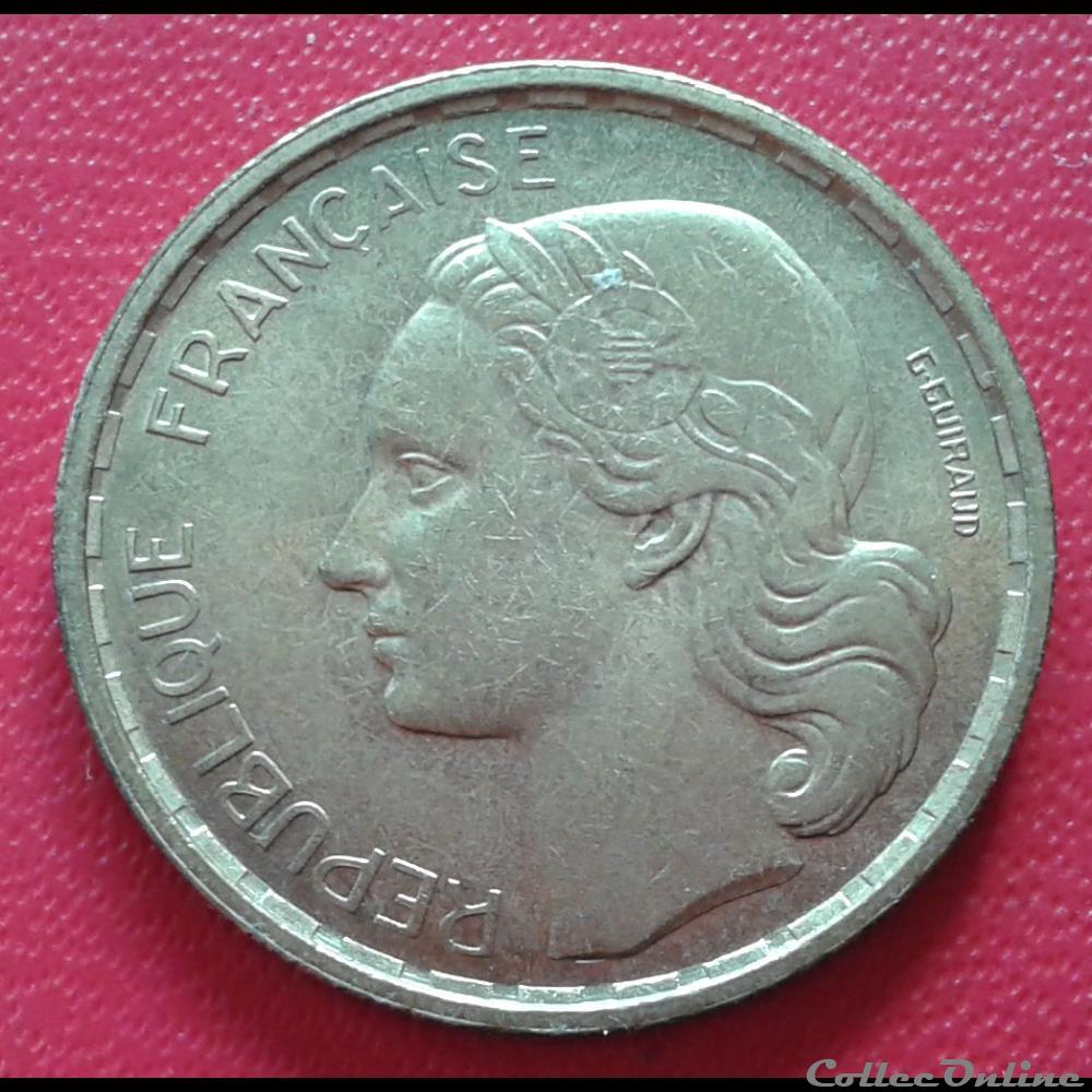 1950 - 20 francs - 4 faucilles monnaies france modernes 1950 20 francs 4 faucilles