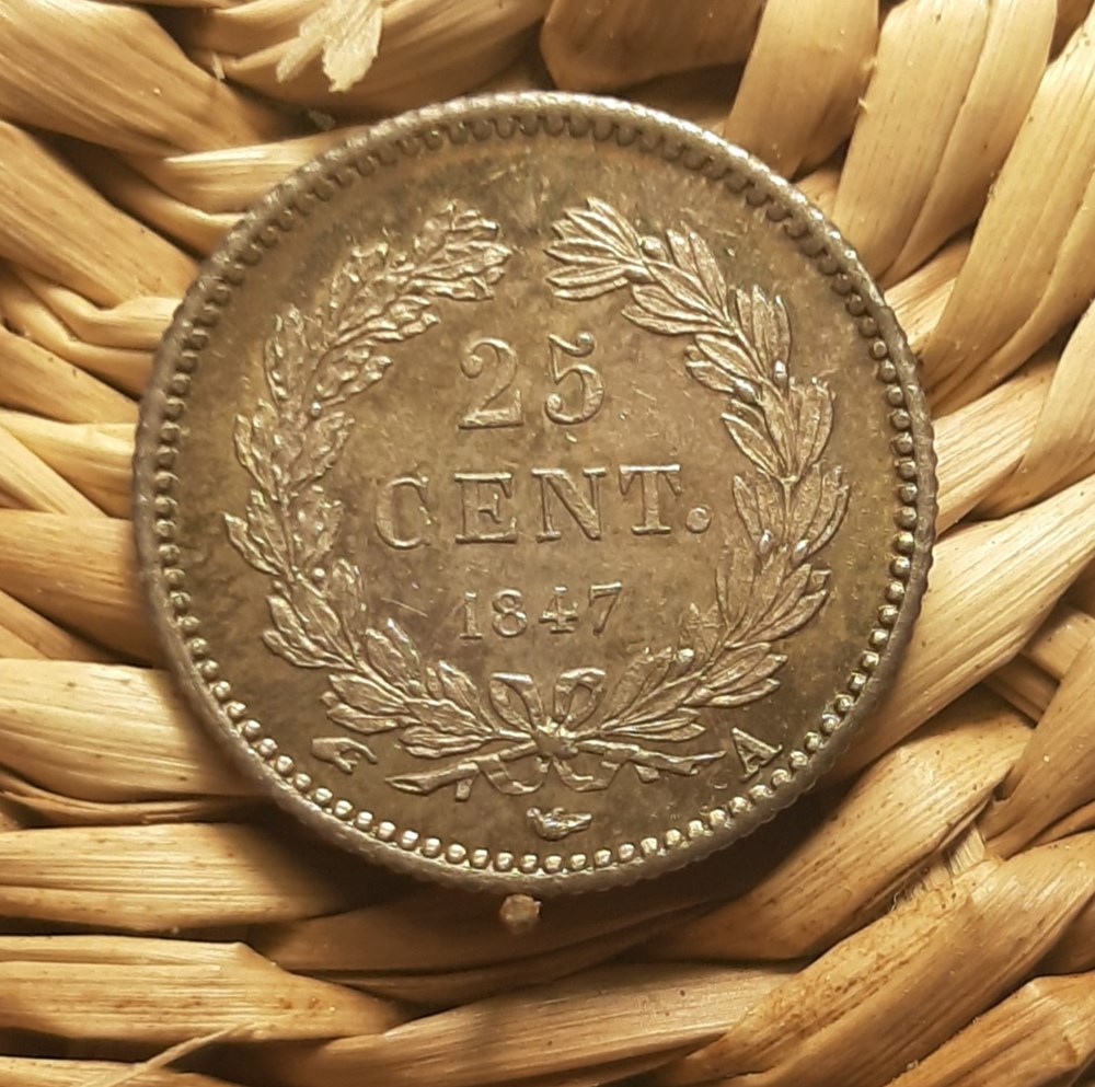monnaies monde france 1847 a 25 centimes