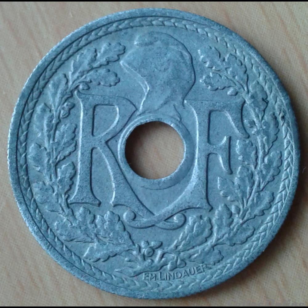 1945 - 20 centimes monnaies france a modernes 1945 20 centimes