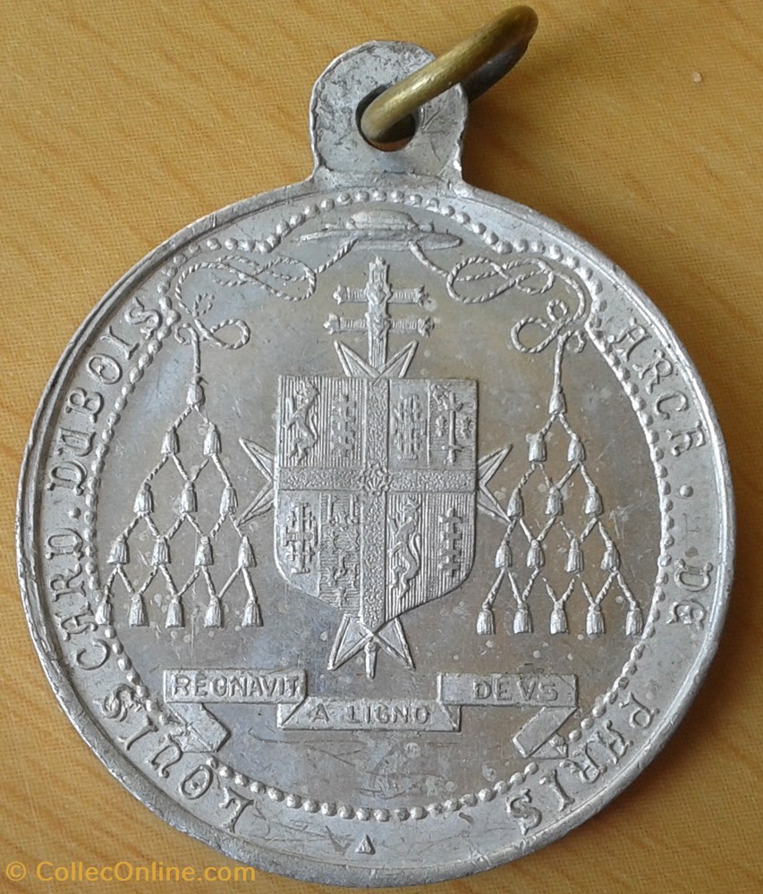 Médaille Saint Louis - Cathédrale de Paris monnaie medaille saint louis cathedrale de paris