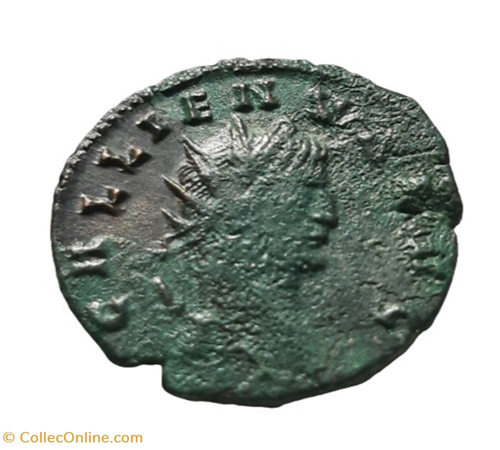 235/284 - ANARCHIE MILITAIRE- GALLIEN - Antoninien monnaies antiques romaines imperiales et republicaines 235 284 anarchie militaire gallien antoninien