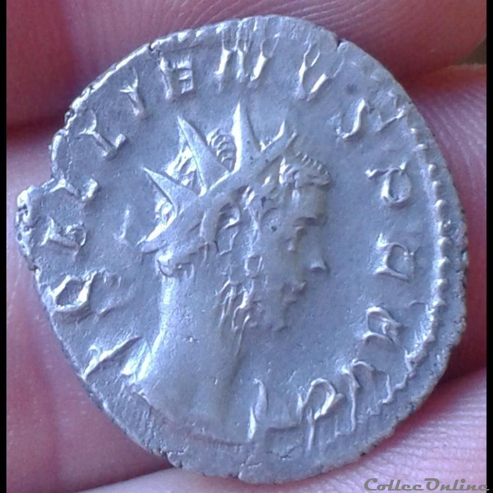 235/284 - ANARCHIE MILITAIRE- GALLIEN - Antoninien monnaies antiques av jc ap romaines republicaines imperiales 235 284 anarchie militaire gallien antoninien