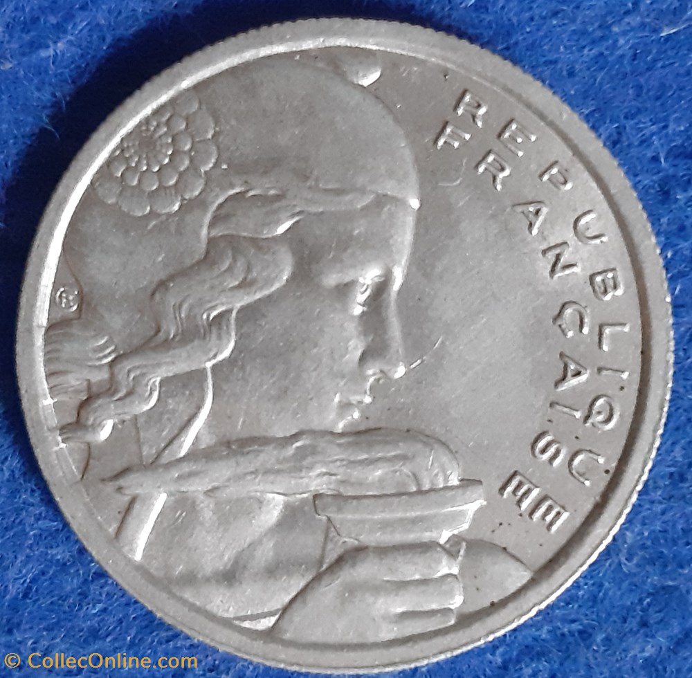 1954 B - 100 francs monnaies monde france 1954 b 100 francs