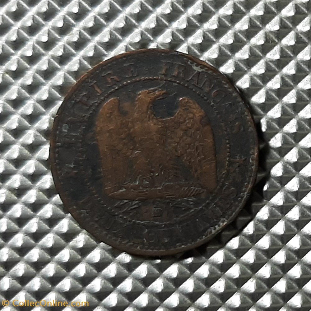 1854 BB - 2 centimes monnaie france a moderne 1854 bb 2 centimes
