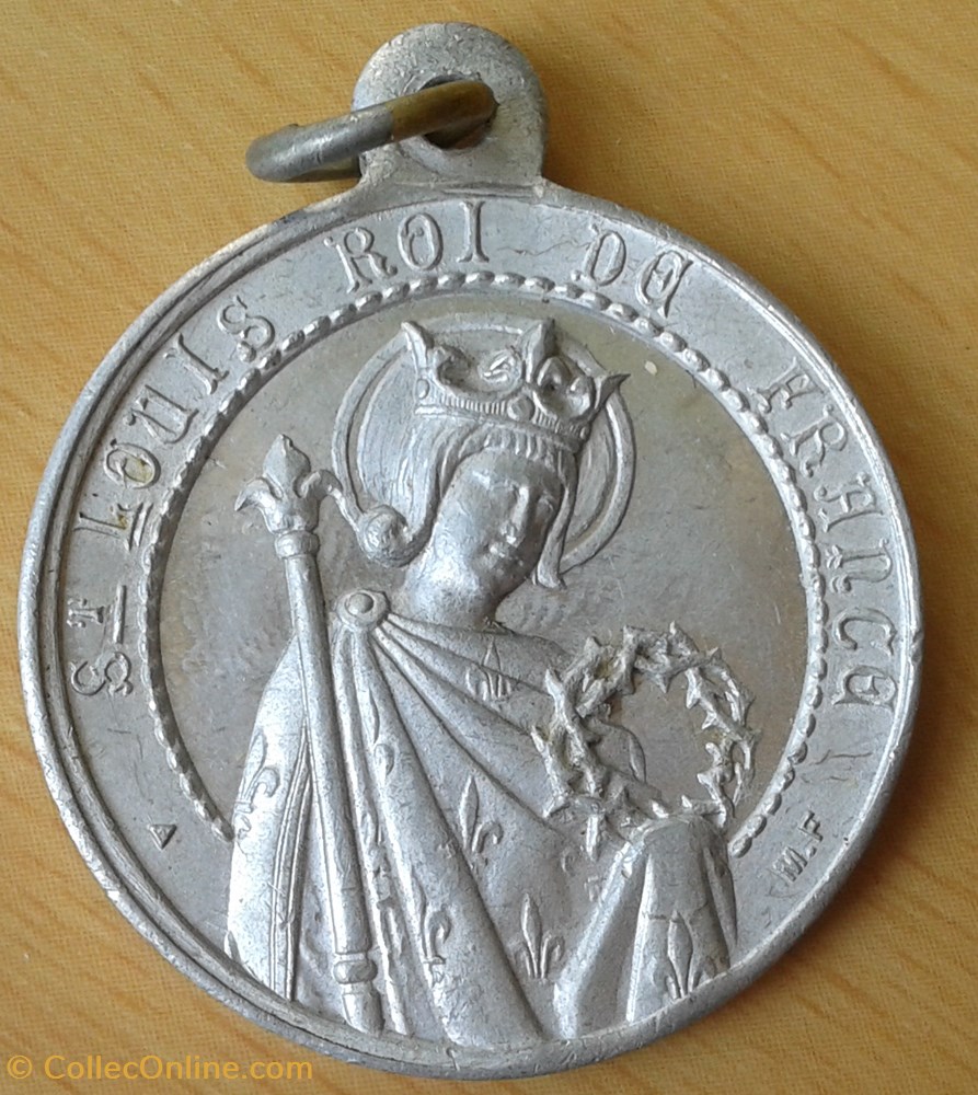 Médaille Saint Louis - Cathédrale de Paris monnaie medaille saint louis cathedrale de paris