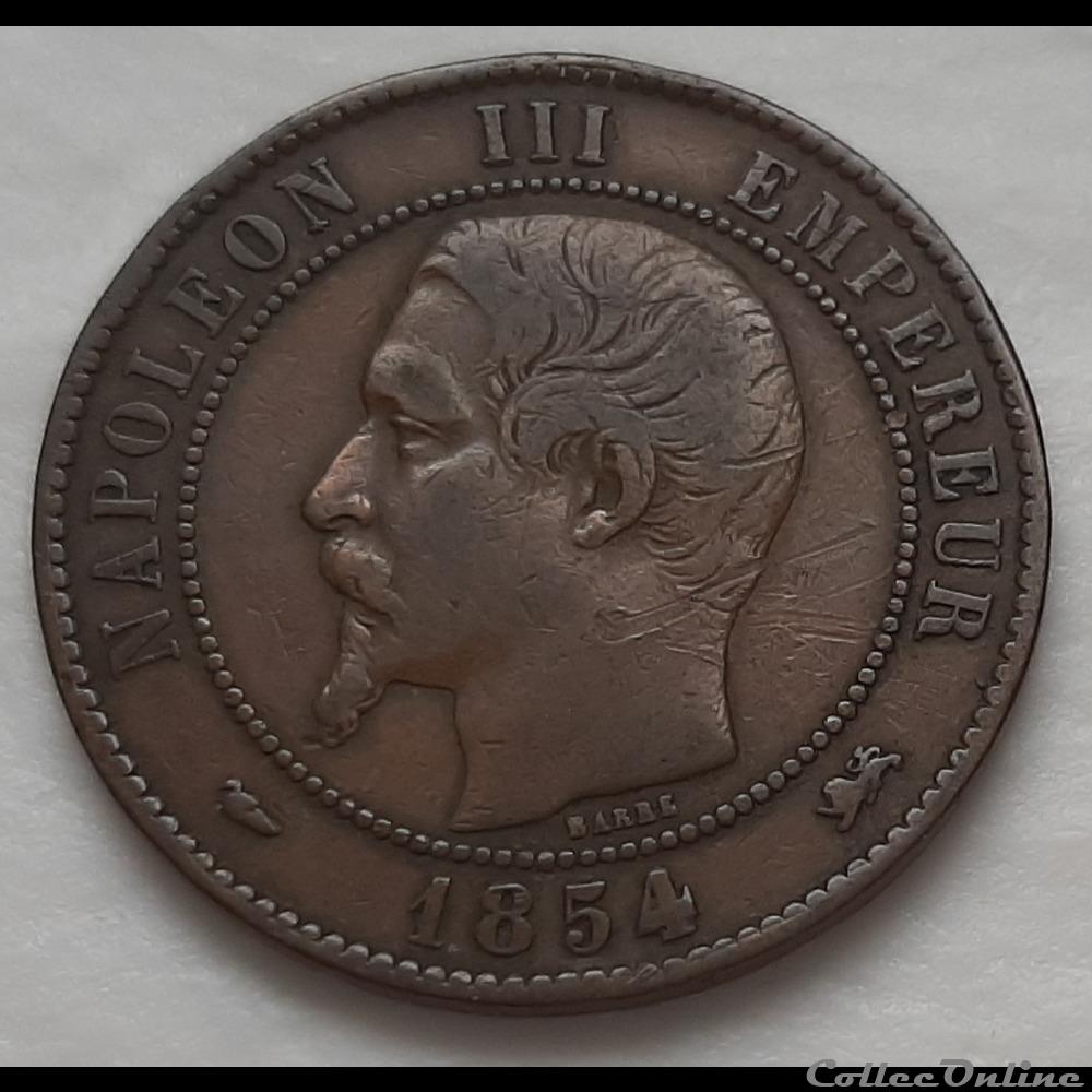 1854 D monnaie france a moderne 1854 d