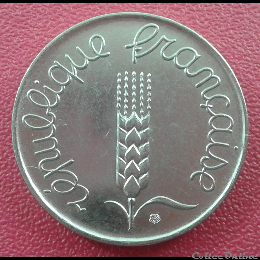 1961 - 5 centimes monnaies monde france 1961 5 centimes