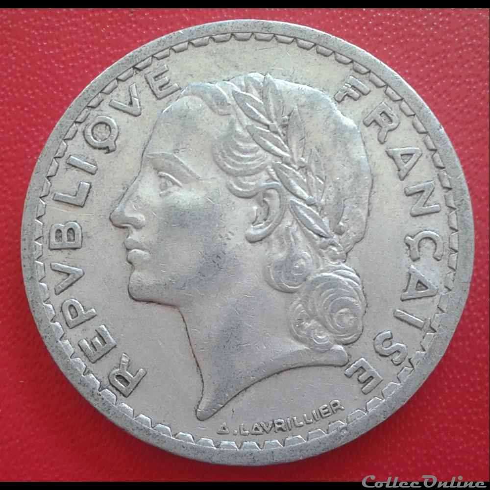 1946 C - 5 francs - ALU monnaies monde france 1946 c 5 francs alu