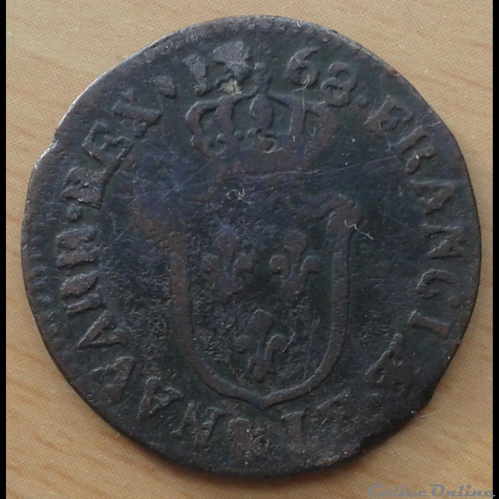 1768 & - demi sol d'aix - Louis XV monnaies france royales 1768 demi sol aix louis xv
