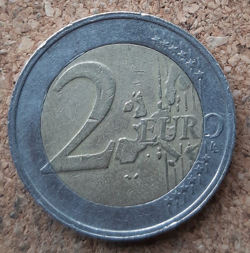 monnaies a luxembourg 2 euros 2003