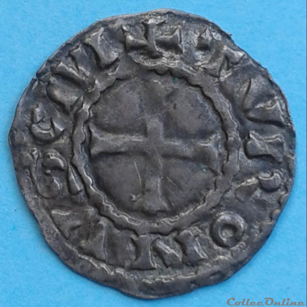 monnaie france feodale denier abbaye saint martin de tours