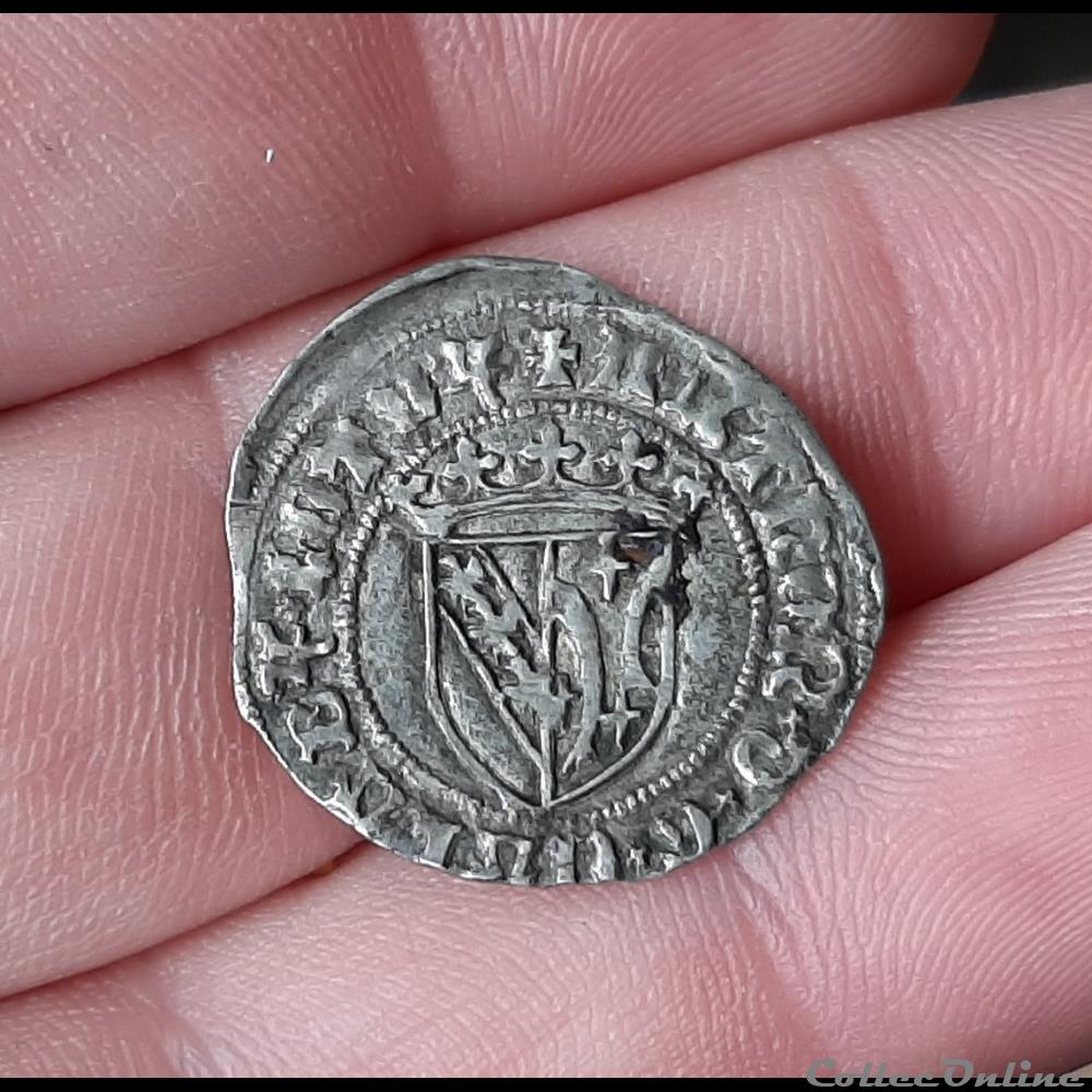 monnaies france feodales duche de lorraine antoine demi gros