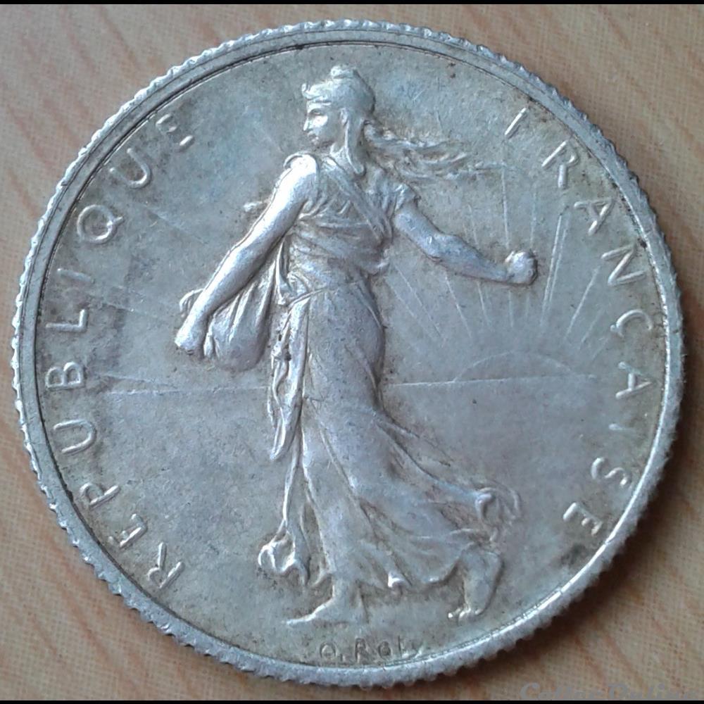 1918 - 1 franc monnaies france modernes 1918 1 franc