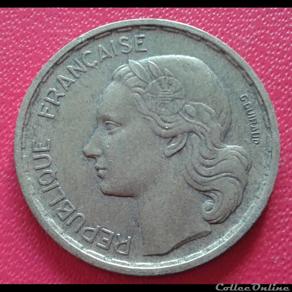 1950 B - 20 francs - 4 faucilles monnaies france modernes 1950 b 20 francs 4 faucilles