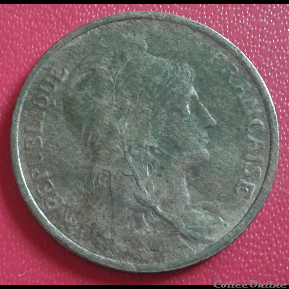 1911 - 5 centimes monnaies monde france 1911 5 centimes