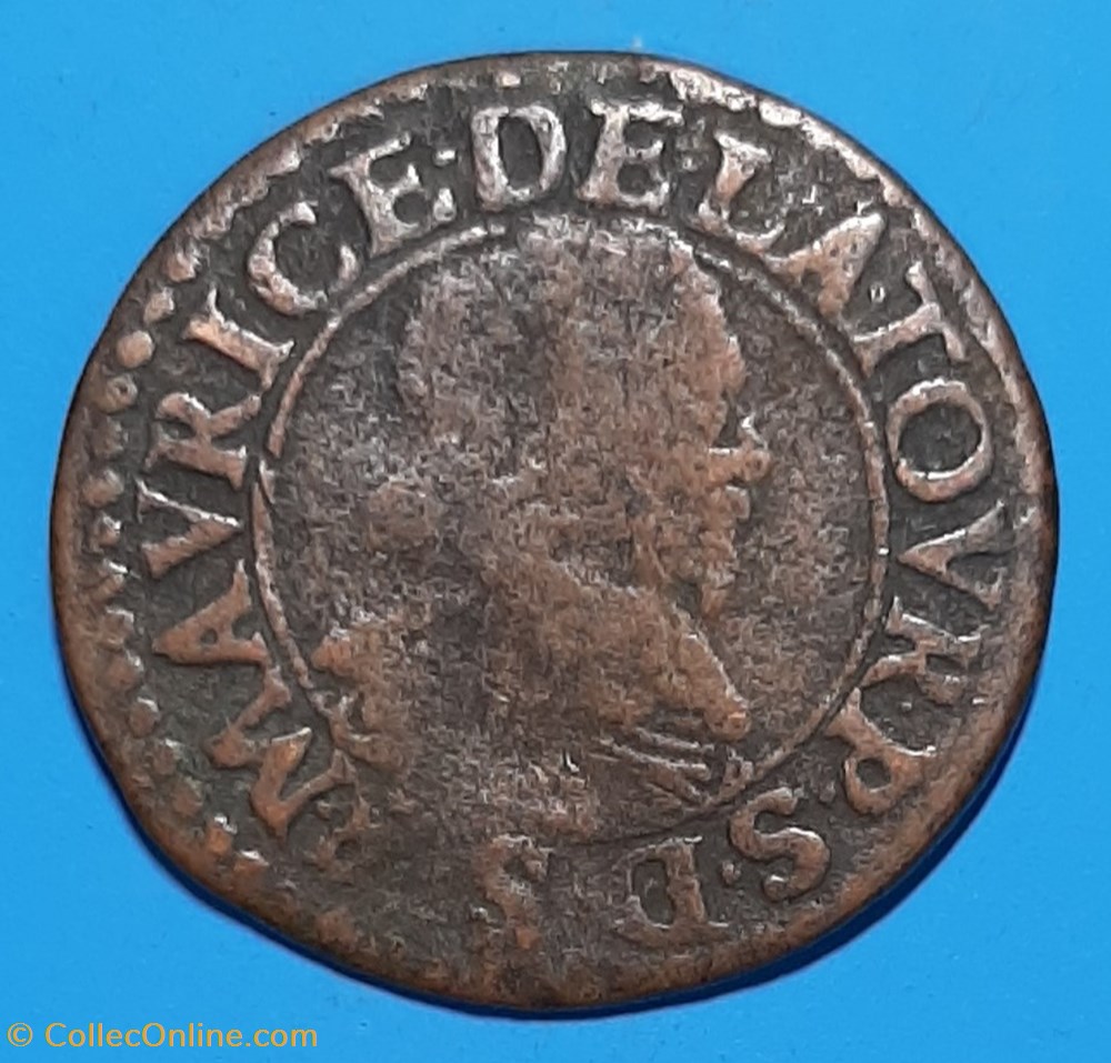 1632 - Double tournois monnaie 1632 double tournois