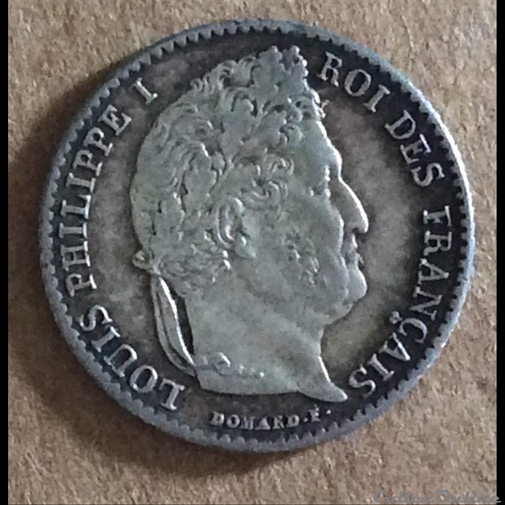 1841 A - 1/4 de franc monnaies monde france 1841 a 1 4 de franc
