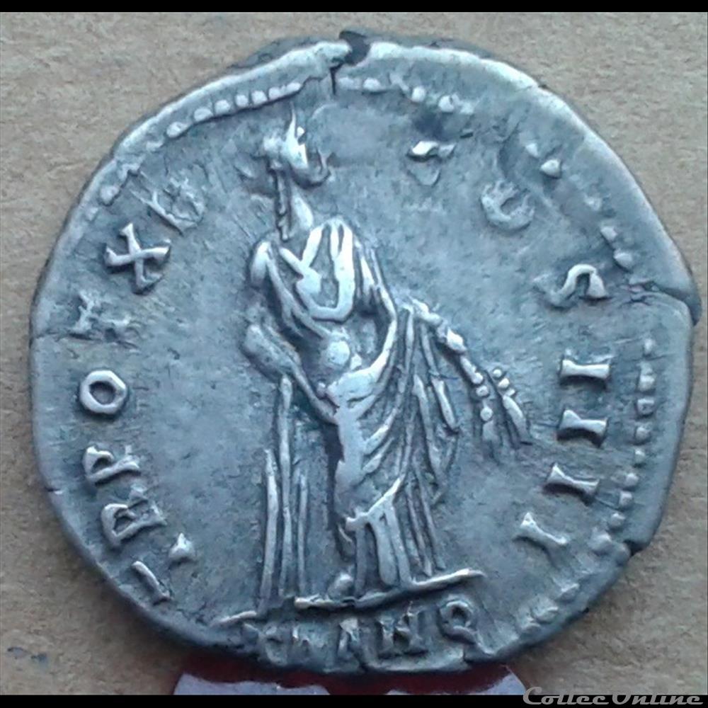 96/192 - ANTONINS- ANTONIN LE PIEUX - denier monnaies antiques av jc ap romaines republicaines imperiales 96 192 antonins antonin le pieux denier