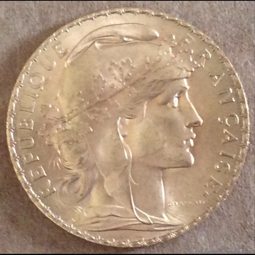 1914 - 20 francs OR monnaies france modernes 1914 20 francs or