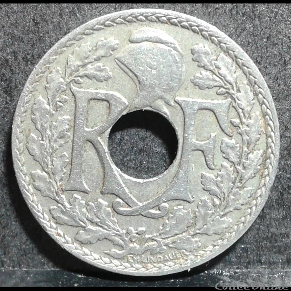 1922 - poissy monnaie france moderne 1922 poissy