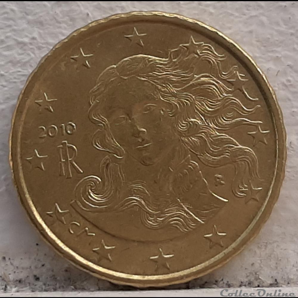Italie - 2010 - 10 cents monnaie euro italie 2010 10 cents