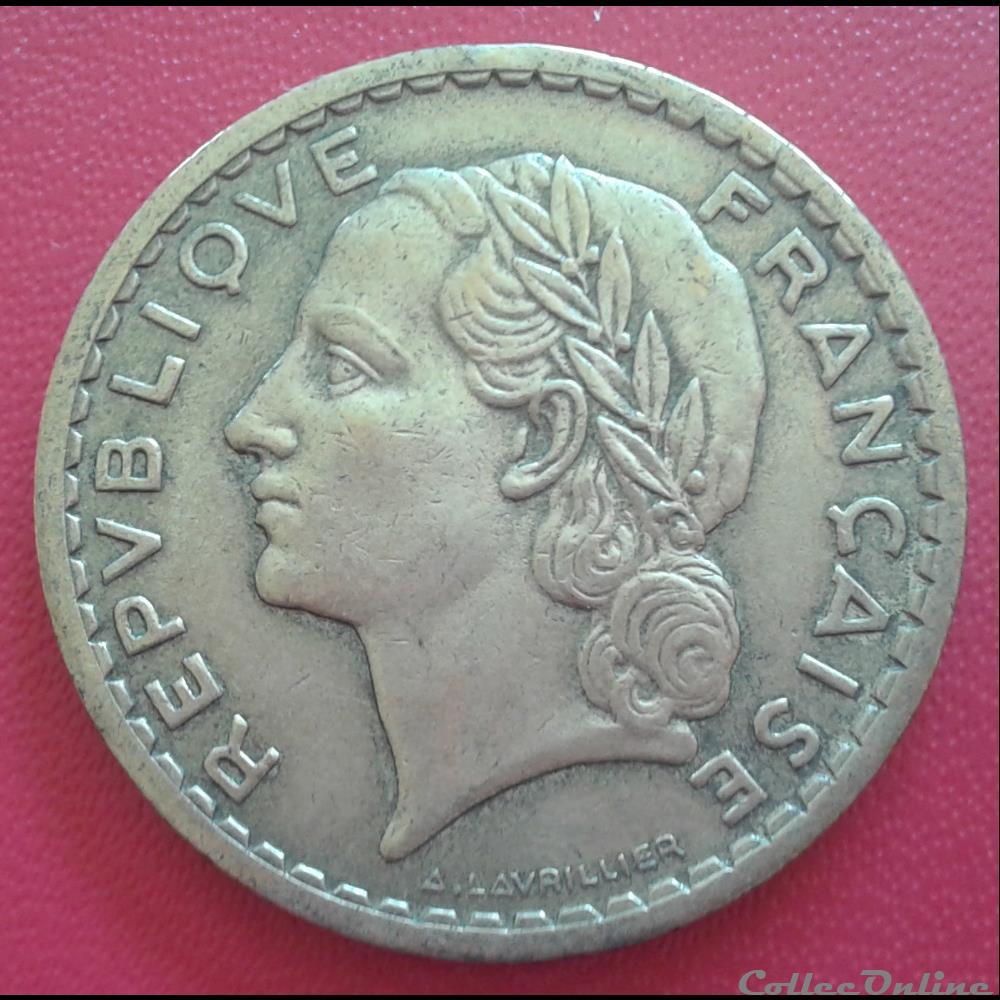 1945 - 5 francs - BR.ALU monnaies monde france 1945 5 francs br alu
