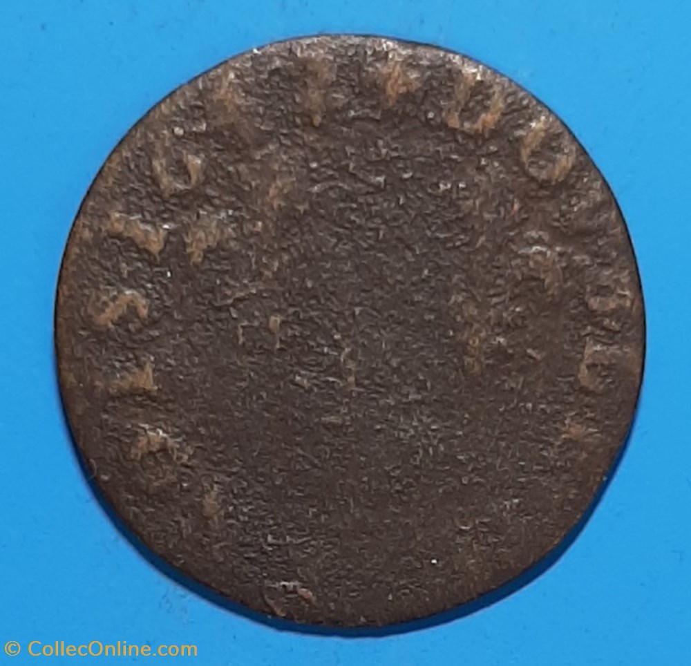 1643 - Double tournois monnaie 1643 double tournois