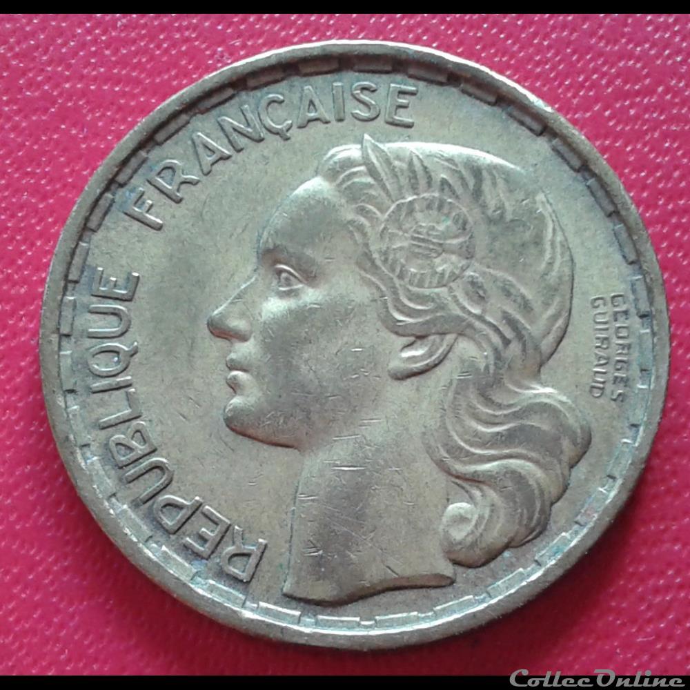 monnaies france modernes 1950 20 francs georges guiraud