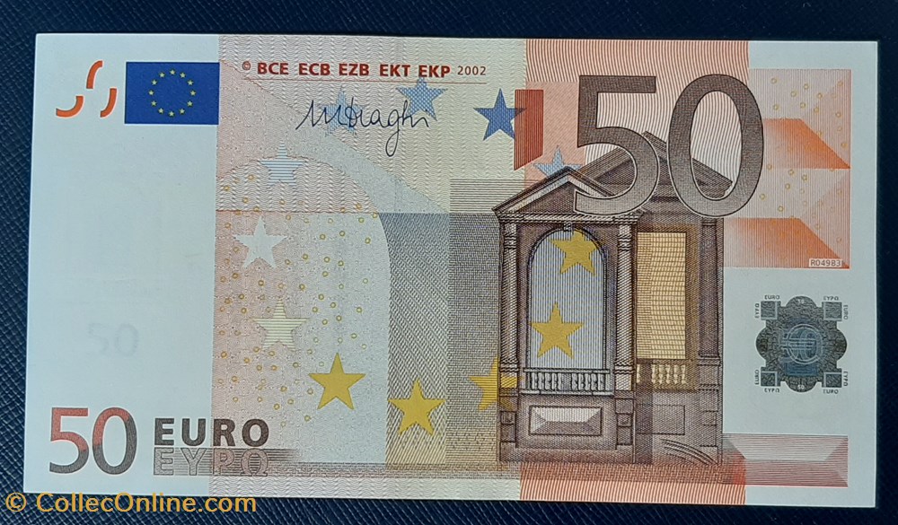 billet euro chypre 50 r049b3
