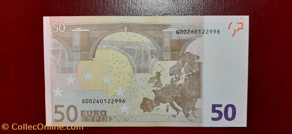 CHYPRE - 50€ - R051A1 billet euro chypre 50 r051a1