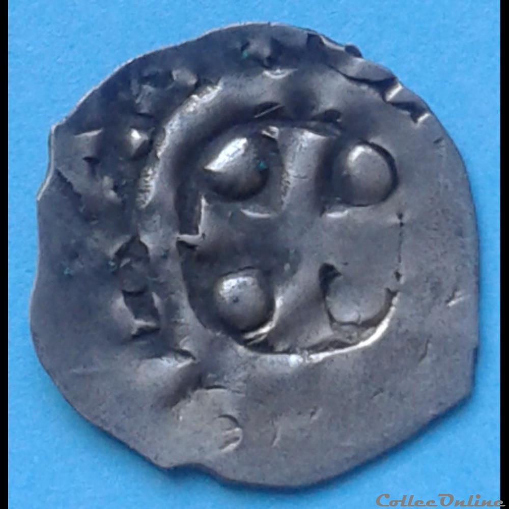 monnaies europe medievale france feodales 18 duche de normandie denier anonyme