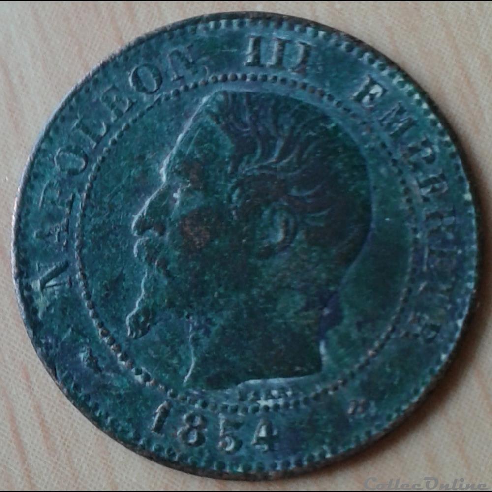 1854 BB - 2 centimes monnaies france a modernes 1854 bb 2 centimes